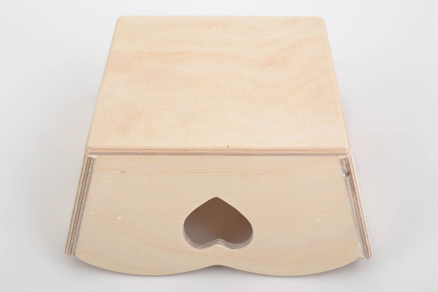 Holz Box für Bonbons handmade Rohling zum Bemalen originell für Decoupage foto 4