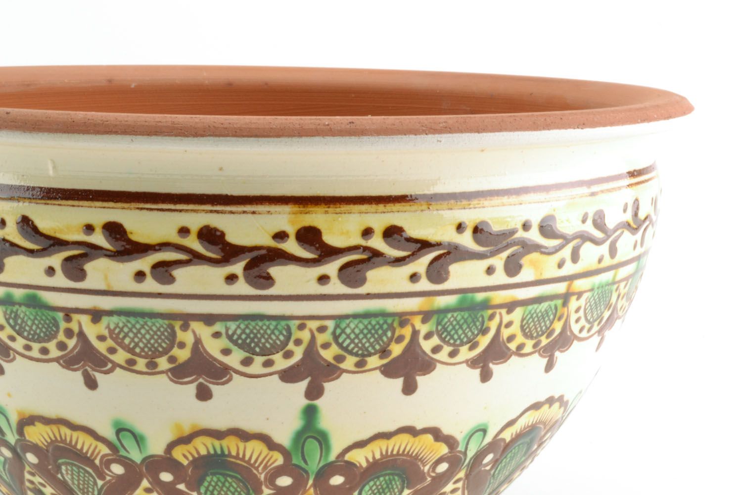 Handgemachte Schale aus Keramik foto 3