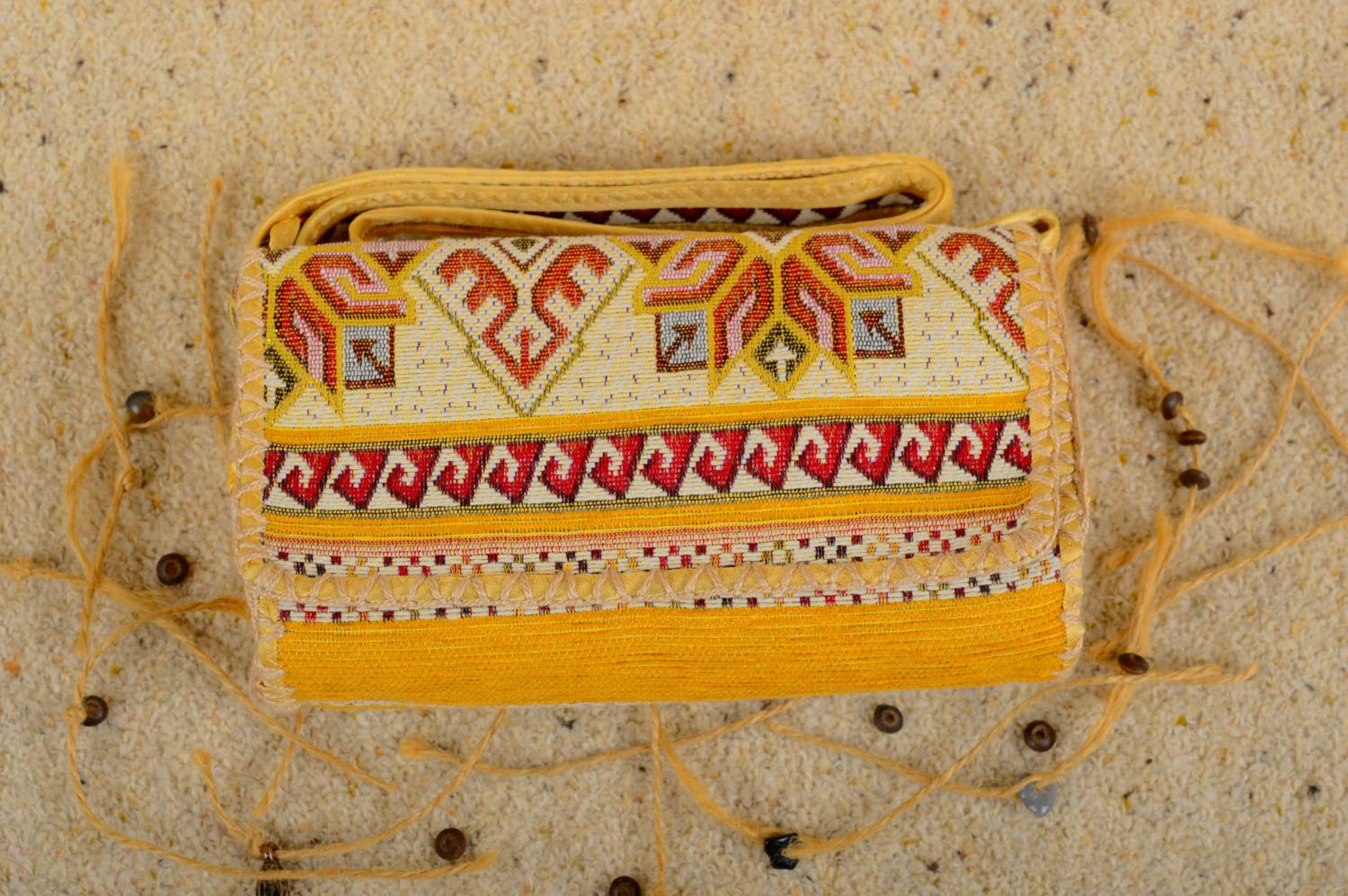 Bolso hecho a mano étnico bonito accesorio femenino regalo para mujeres foto 1