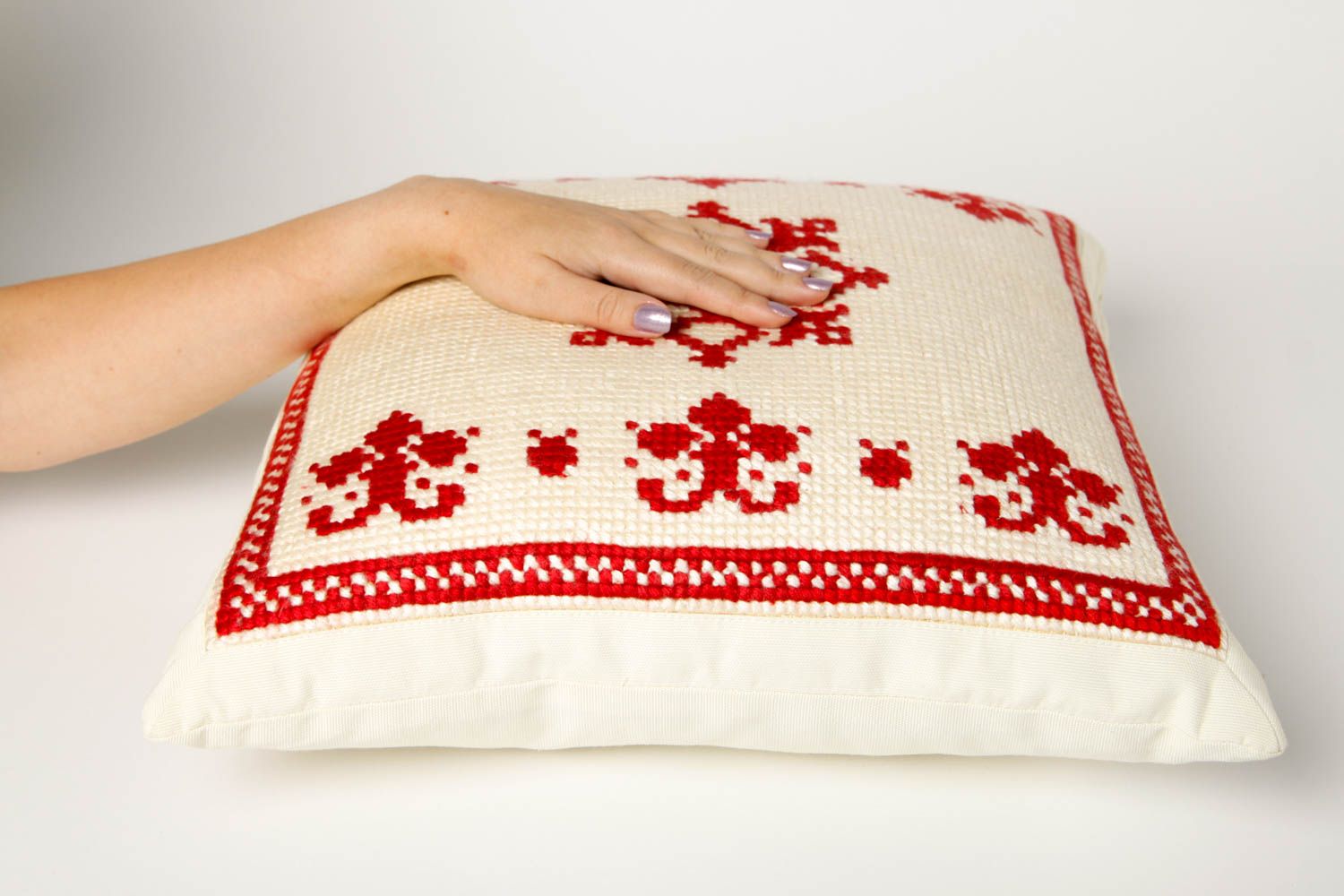 Handmade decorative cushion throw pillow design home textiles gift ideas photo 2