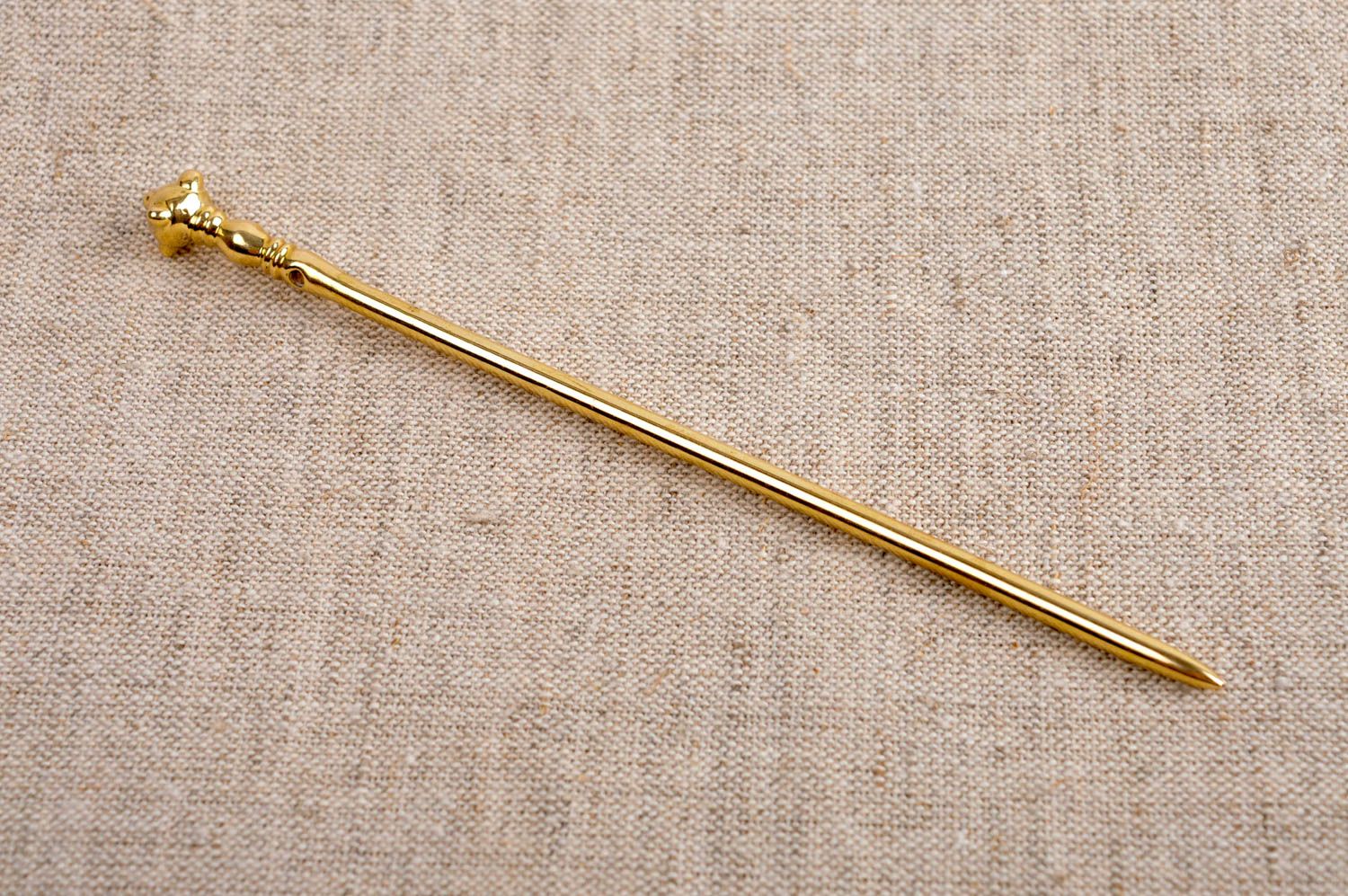 Vintage hair accessories handmade hair pin hair stick metal jewelry cool gifts photo 1