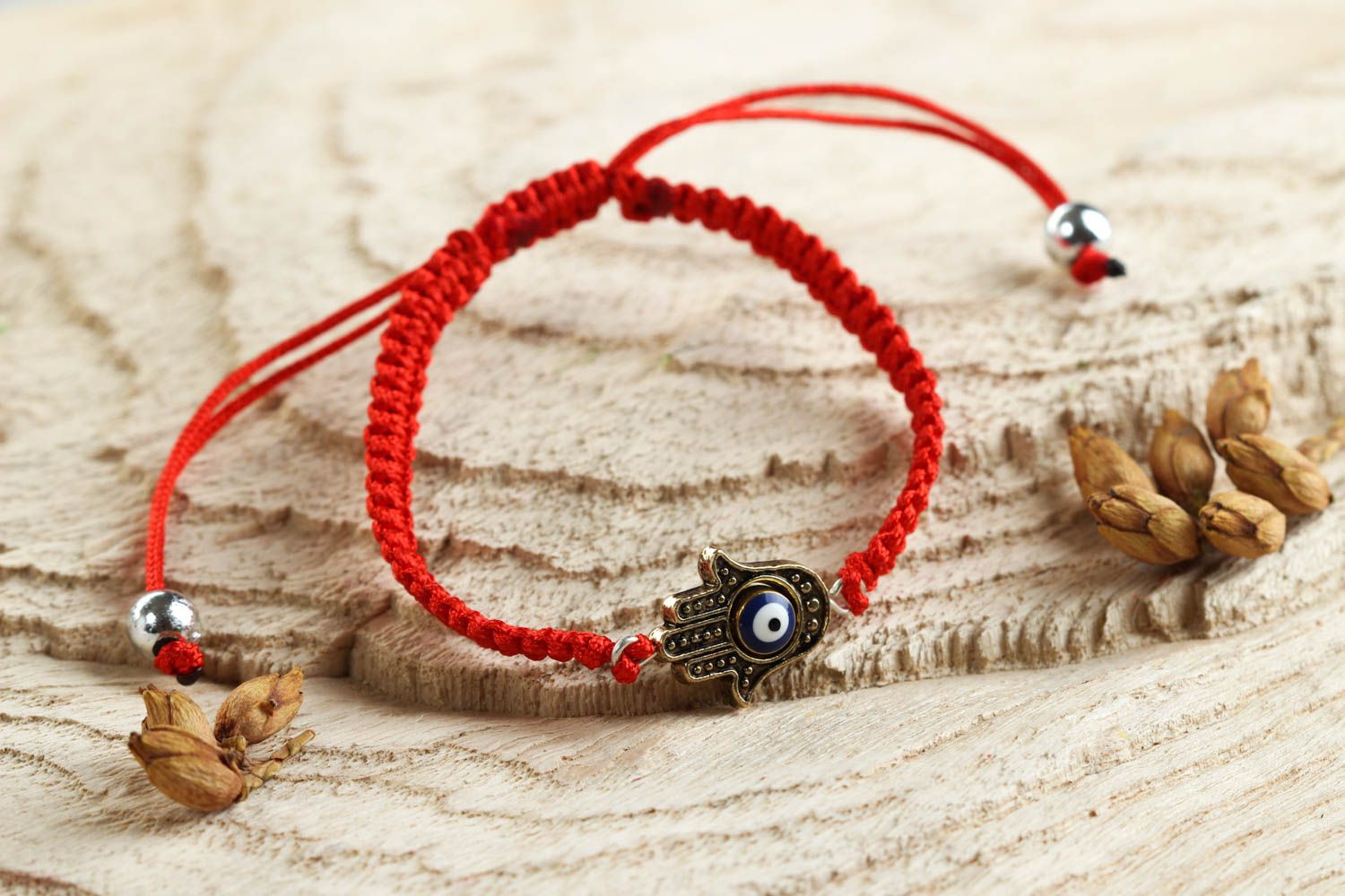 Armband Frauen handmade exklusiver Schmuck Geschenk für Frauen modisch rot foto 1