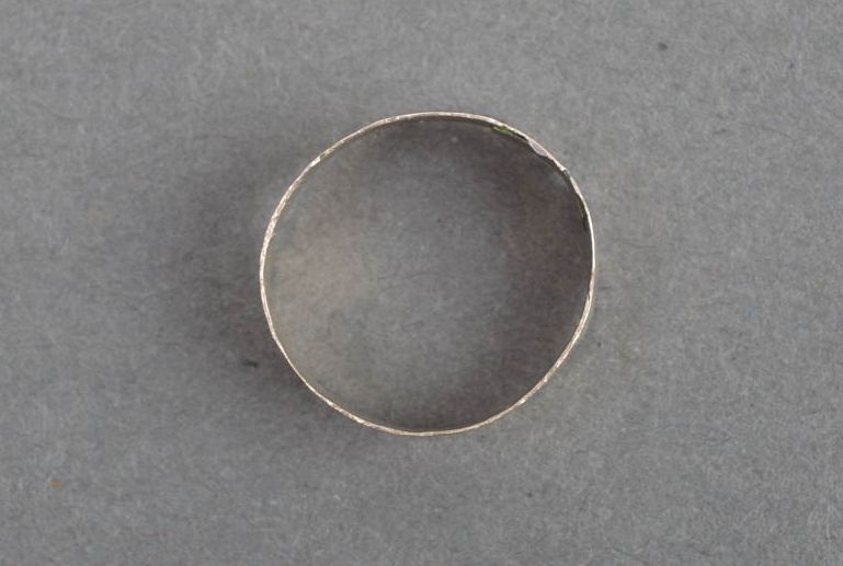 Стильное кольцо хэнд мэйд украшение из мельхиора женское кольцо стильное фото 3