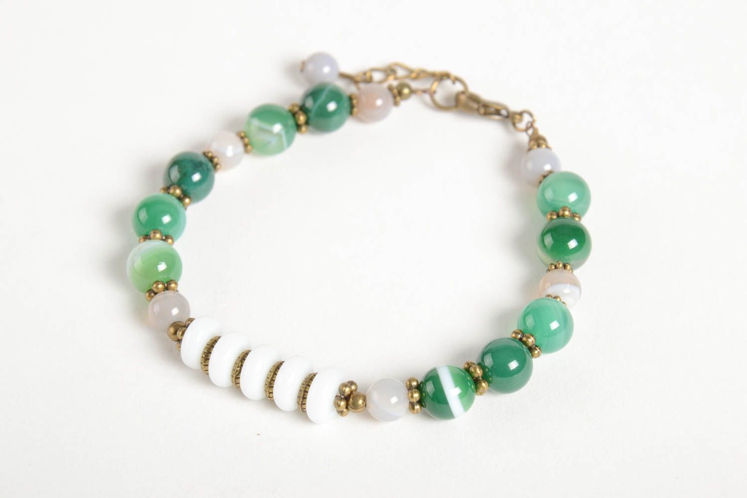 Beautiful handmade stone bracelet artisan jewelry designs gifts for her photo 5