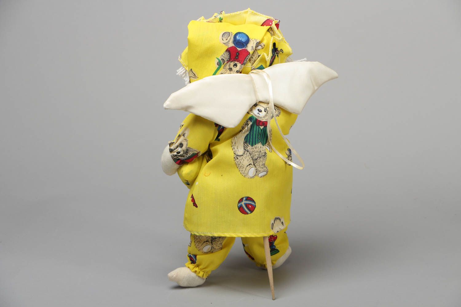 Kuscheltier Engel handgemachtes Kuscheltier Spielzeuge aus Textil Geschenk foto 3