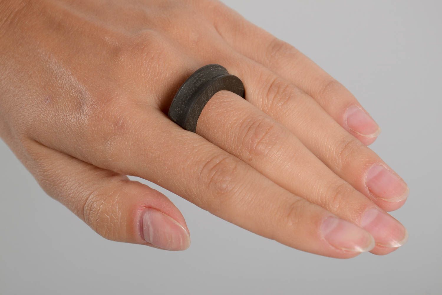 Современное модное кольцо ручной работы кольцо из латуни женское кольцо фото 2