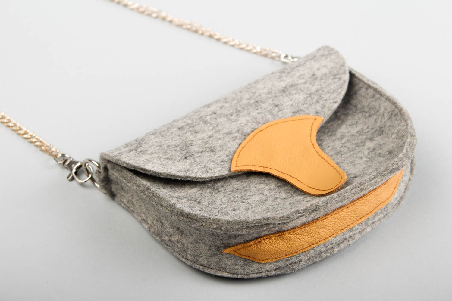Women purse handmade woolen purse designer accessories felted shoulder bag photo 5