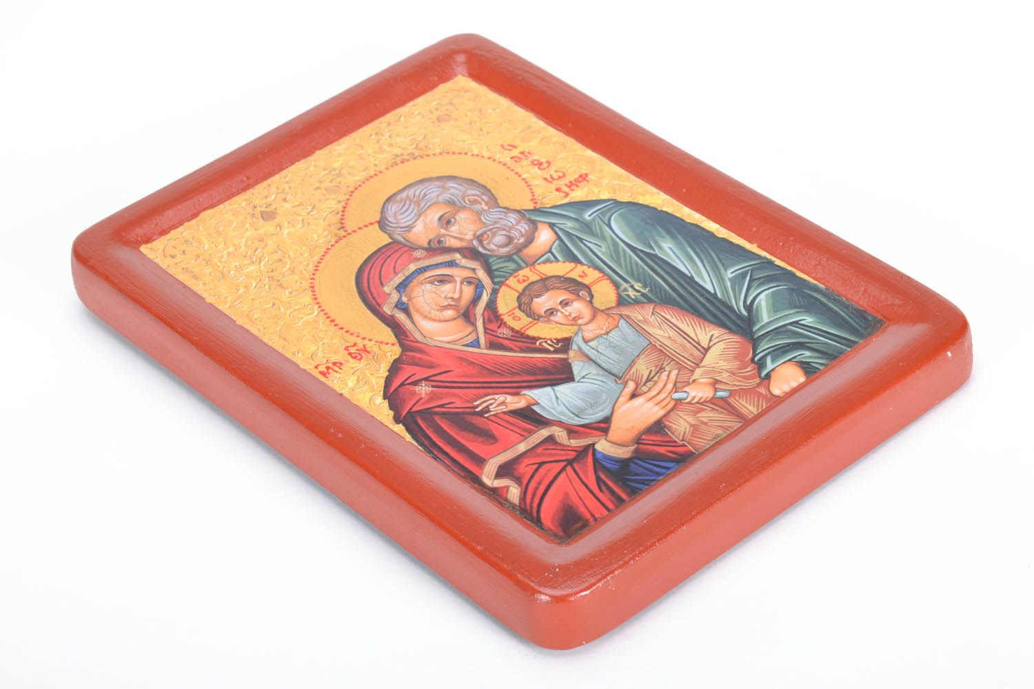 Печатная икона-репродукция Святое семейство фото 3