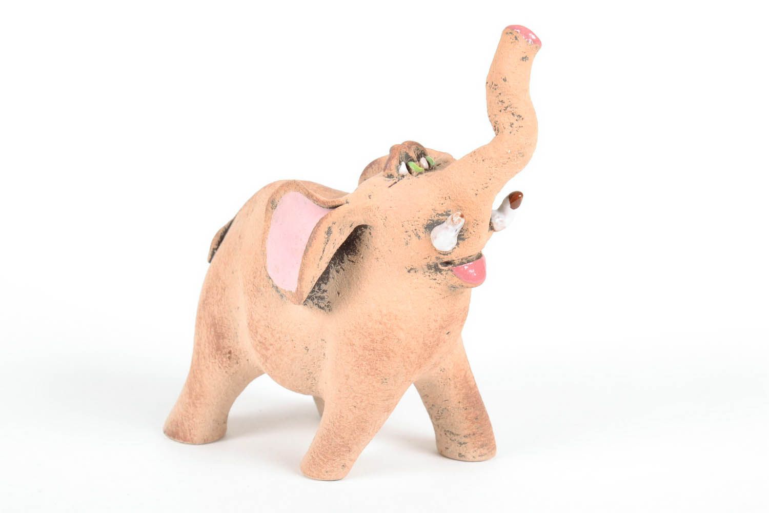 Figurine céramique faite main 'L'éléphant' photo 2