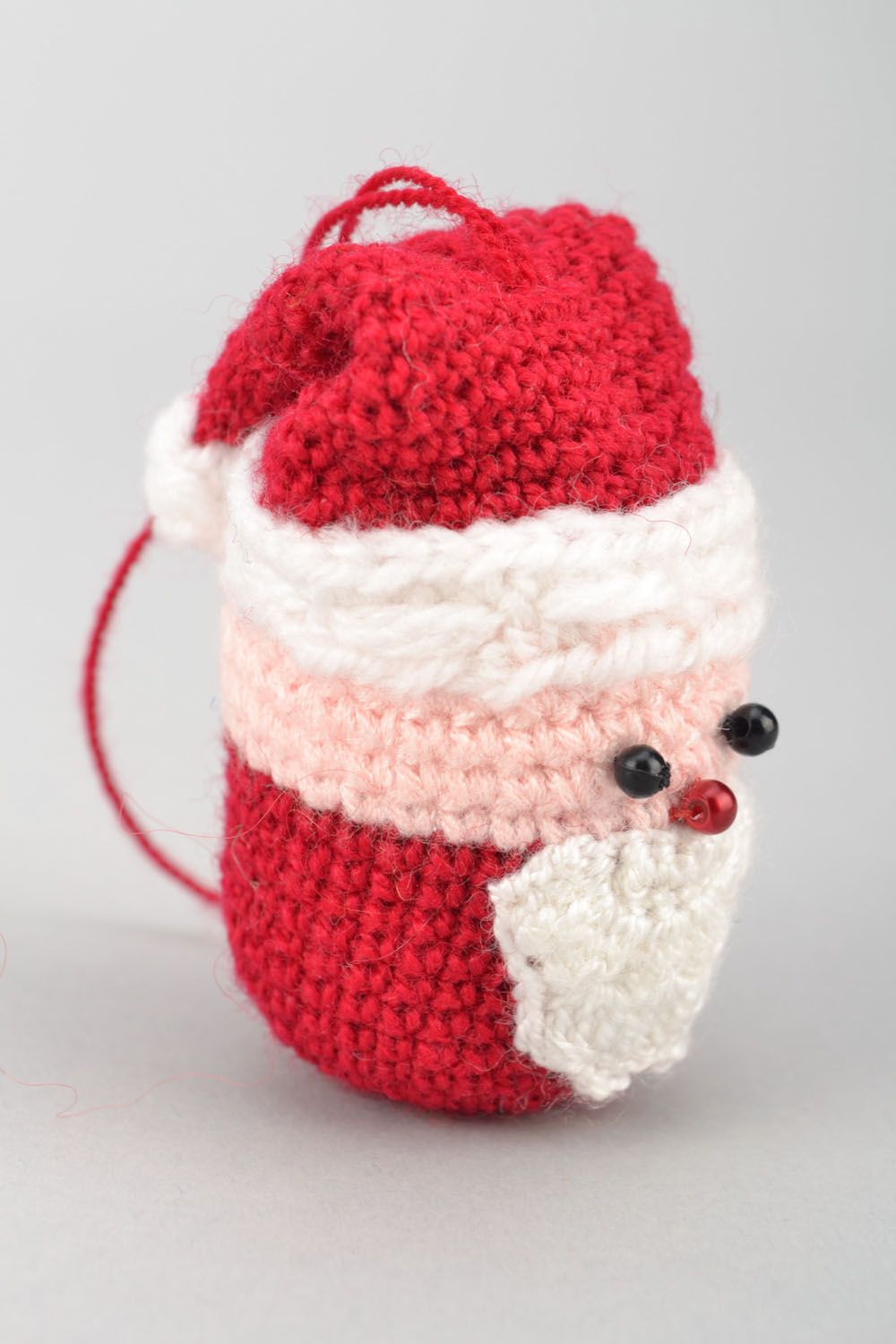 Crochet Christmas toy Father Frost photo 5