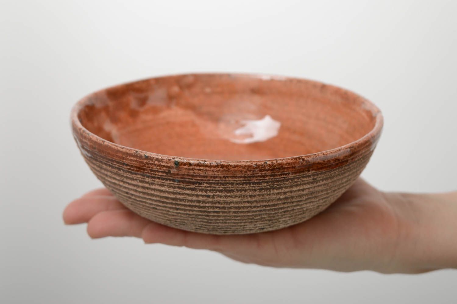 Unusual ceramic bowl photo 5