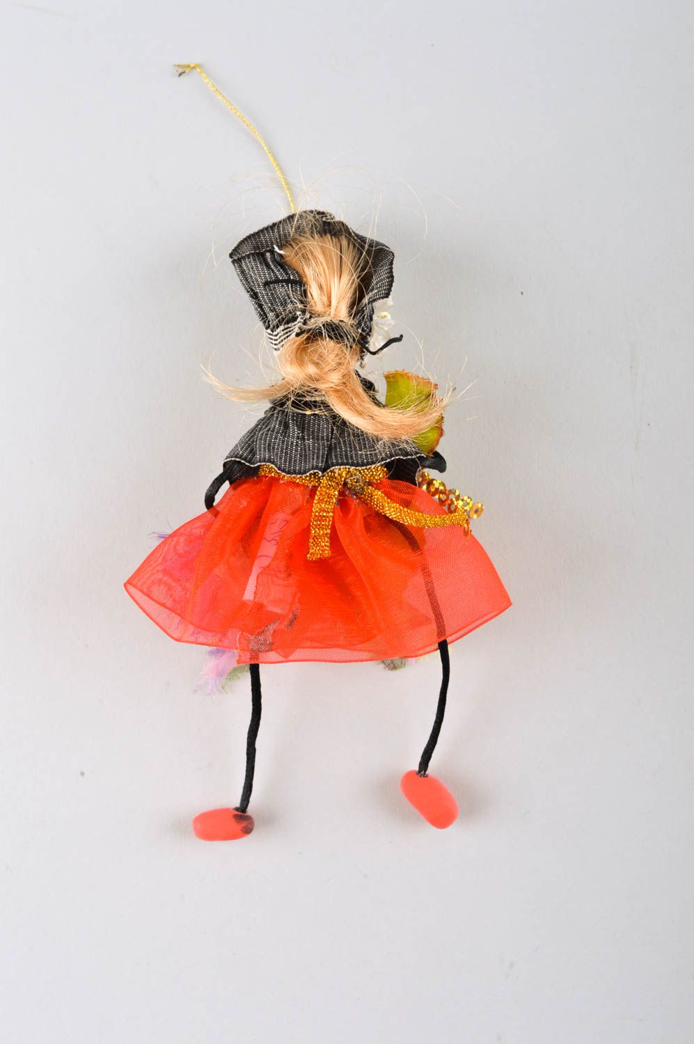 Künstler Puppe handmade Designer Puppe Deko Wohnzimmer originelles Geschenk foto 5