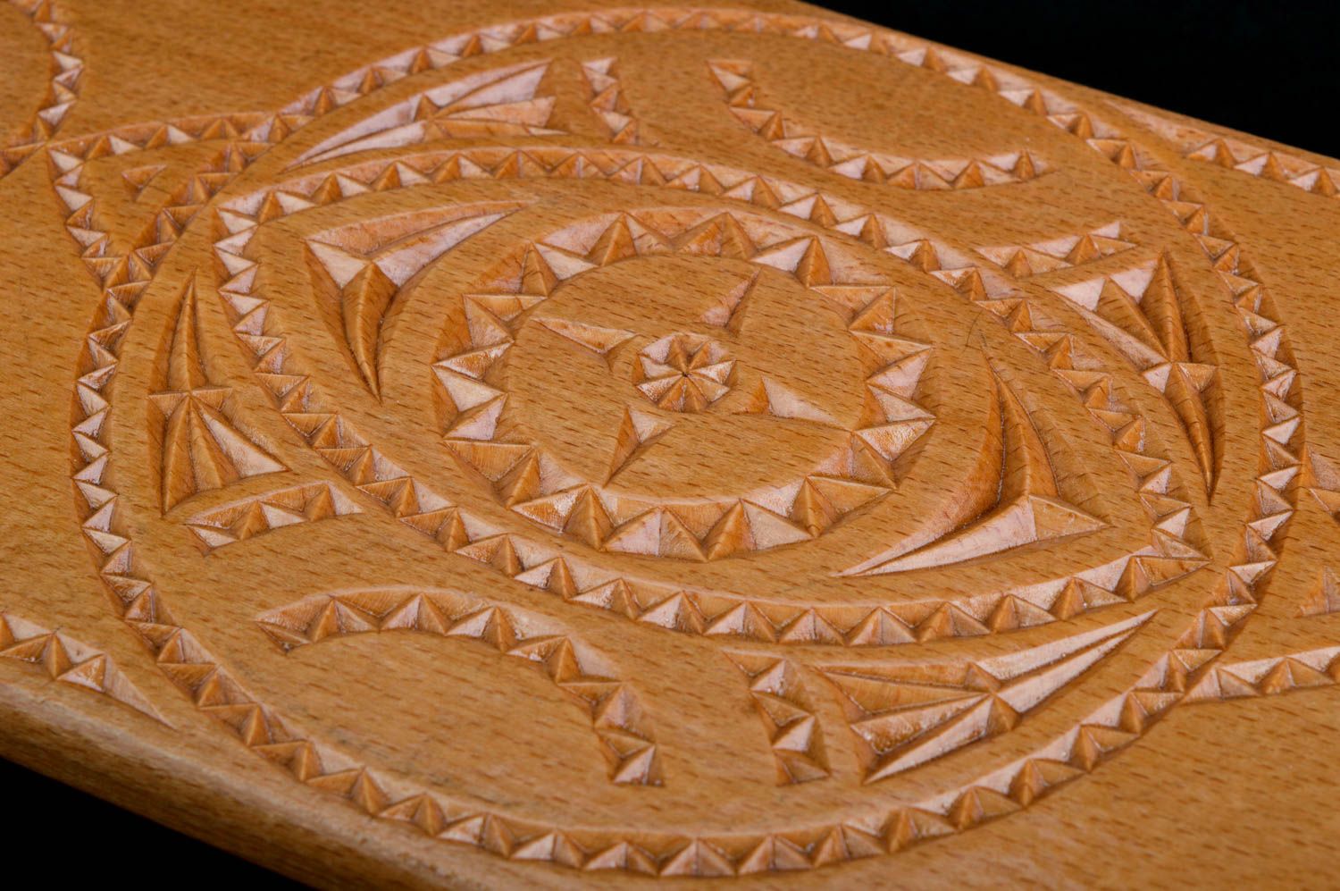 Tabla de cortar hecha a mano de madera  utensilio de cocina regalo original foto 4