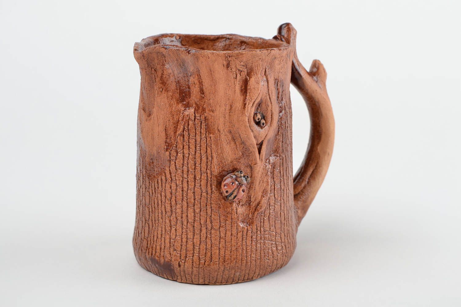12 oz ceramic mug in brown color 0,8 lb photo 5