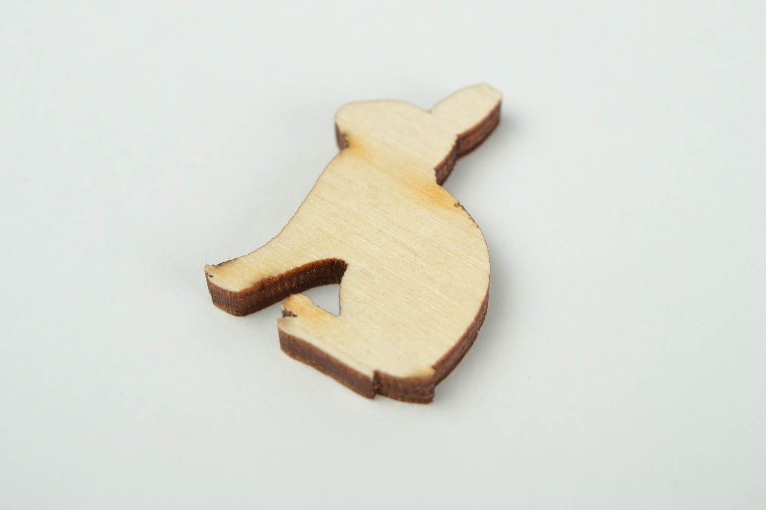 Handmade wooden cute blank unusual goods for creativity art and craft ideas photo 5