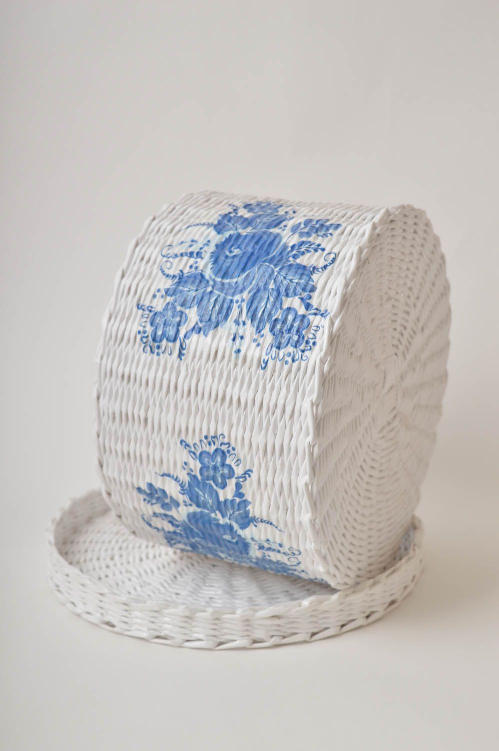Homemade home decor woven basket small basket souvenir ideas gifts for women photo 4