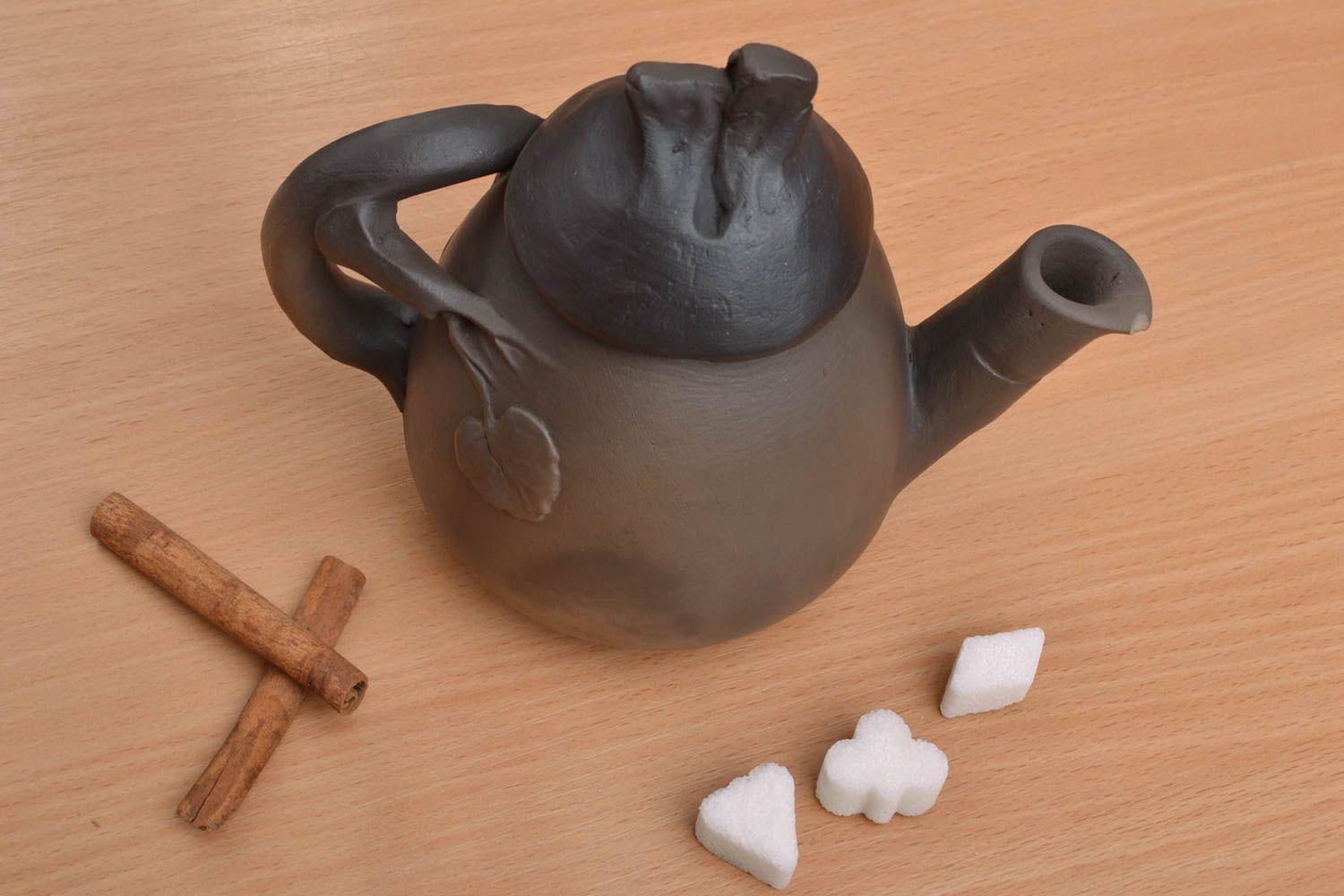 Kleine Keramik Teekanne foto 1