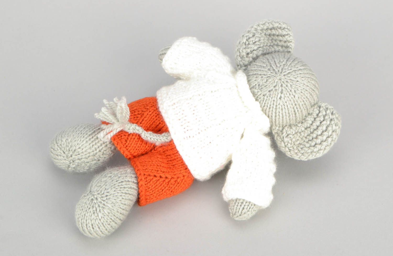 Knitted soft toy Little Elephant photo 5