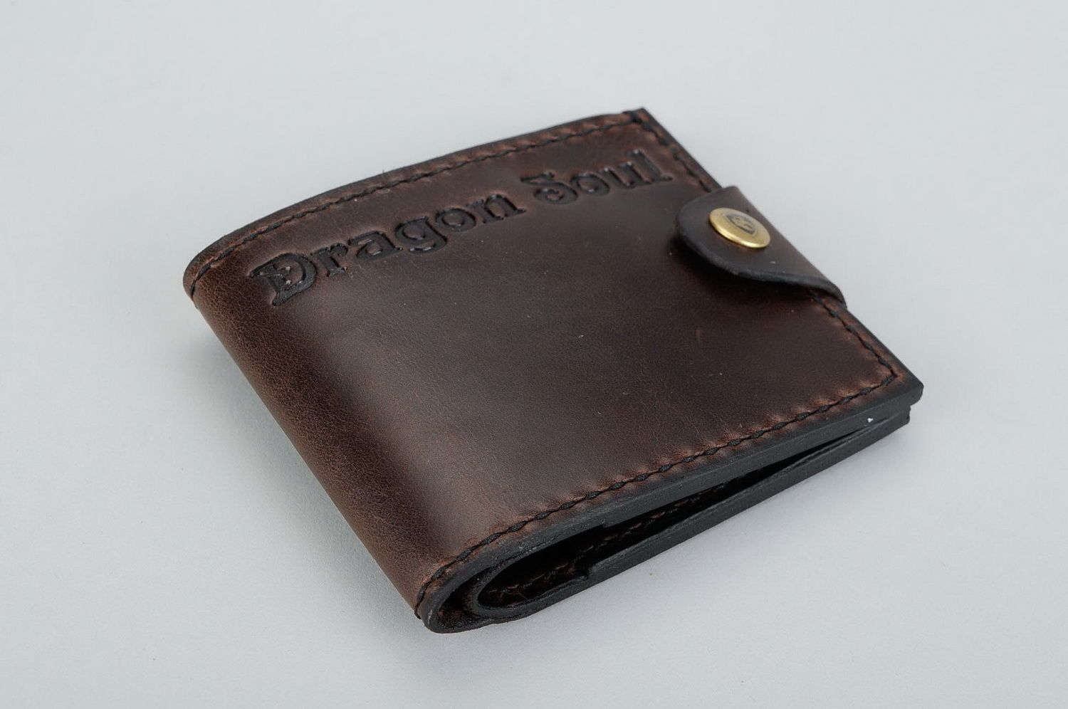 Leather wallet Dragon's soul photo 1