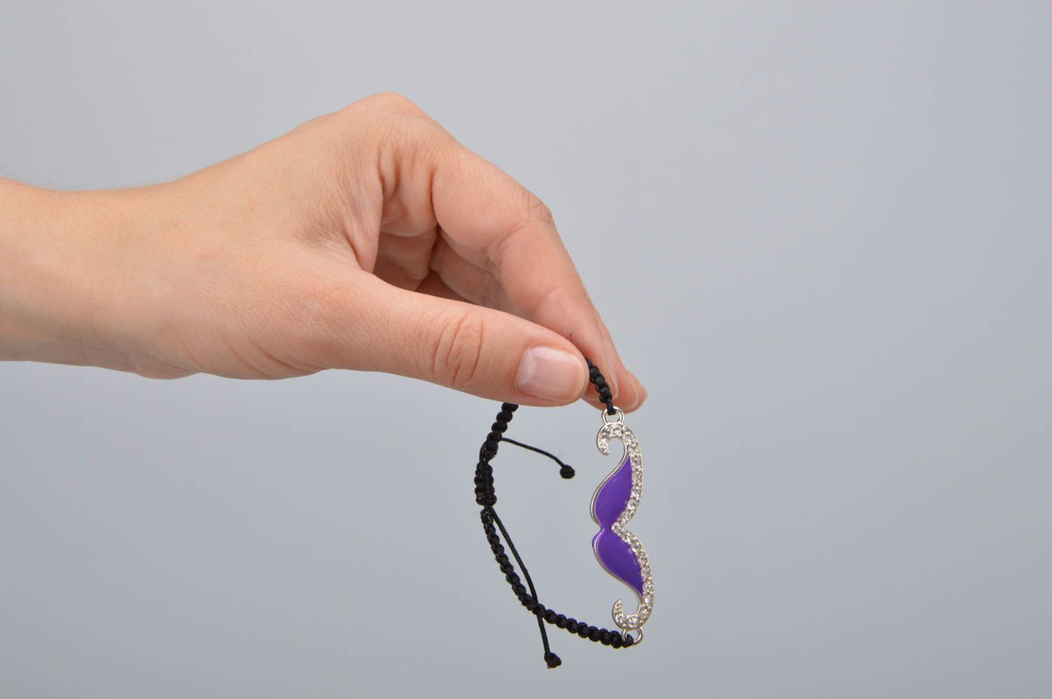 Pulsera de hilos encerados hecha a mano pulsera original regalo para mujer foto 2