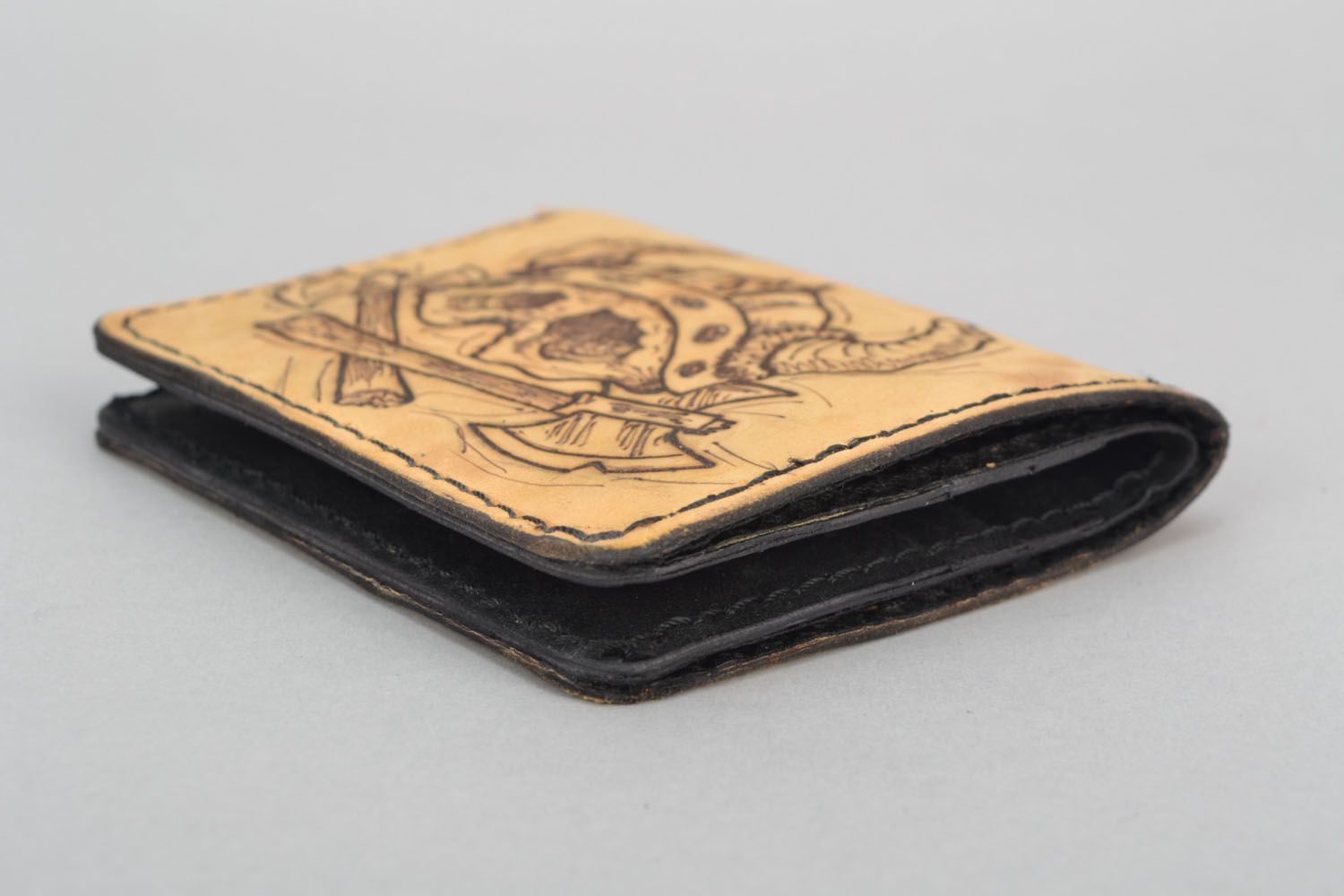Leather wallet Sea-King photo 5