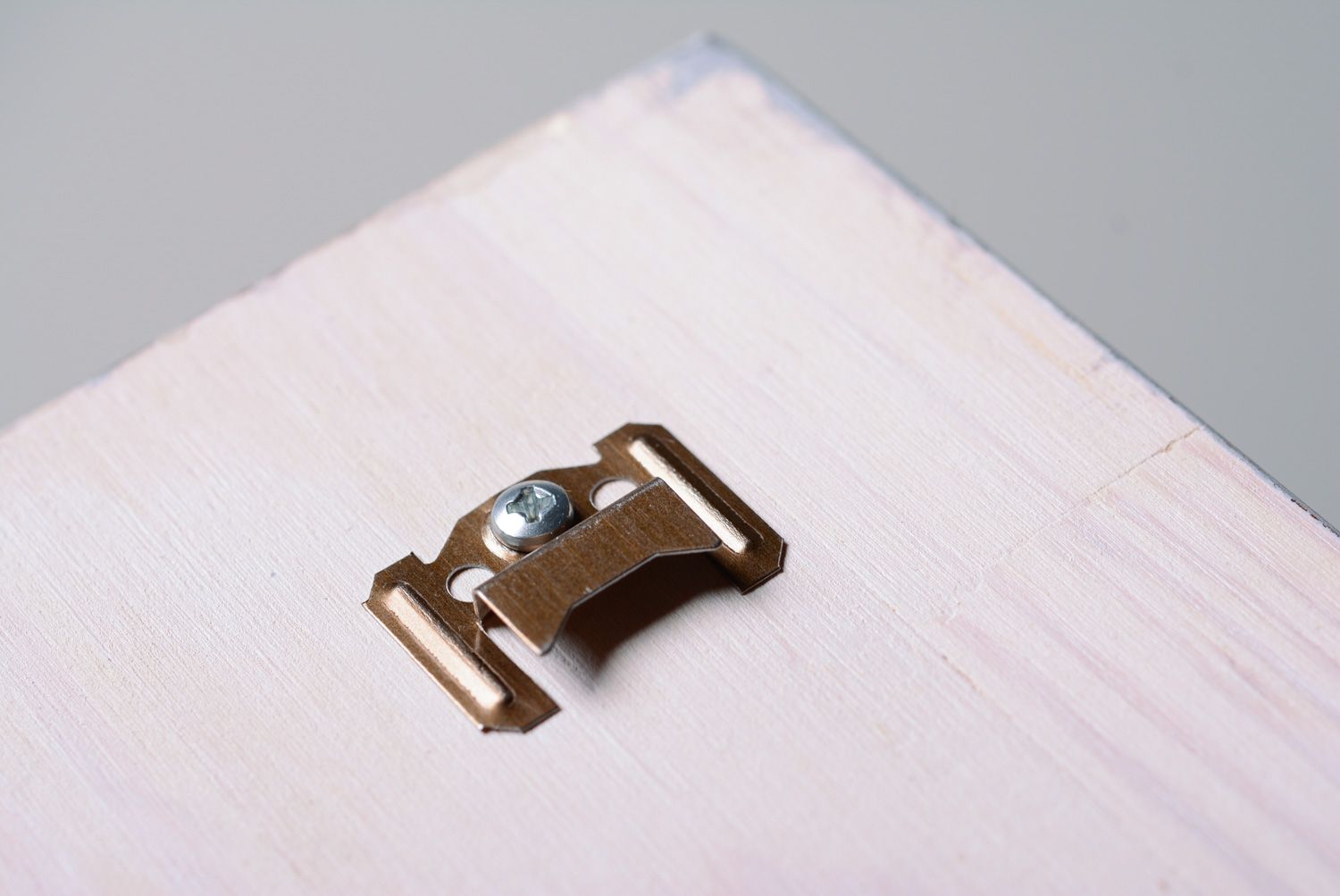 Handmade wooden hall key holder with print photo 5