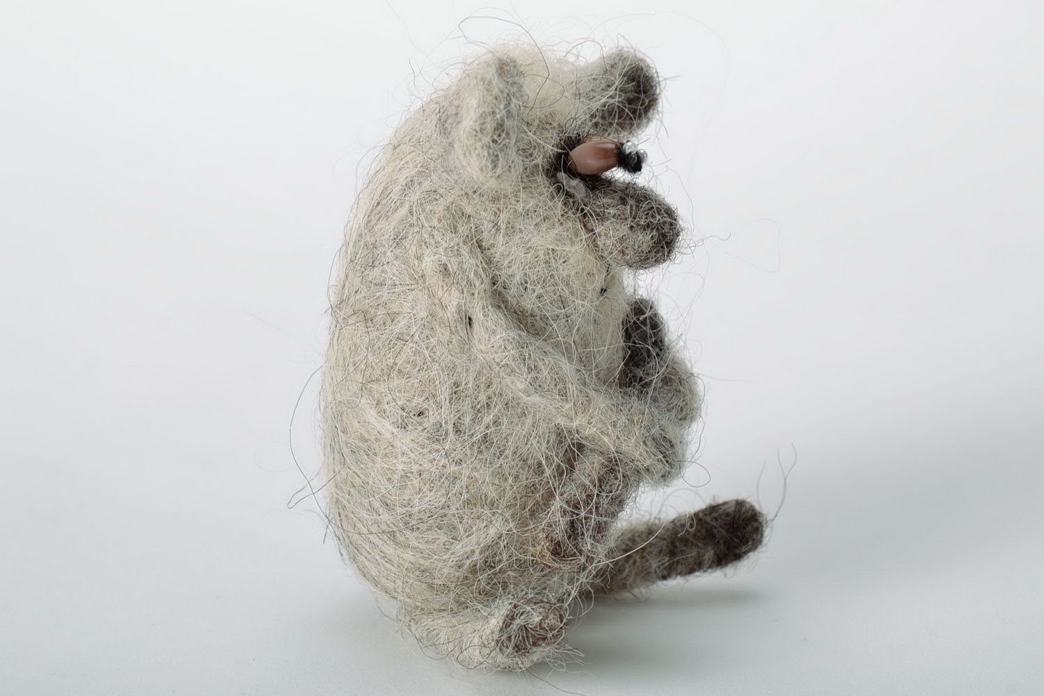 Muñeco de peluche de lana Mono foto 4