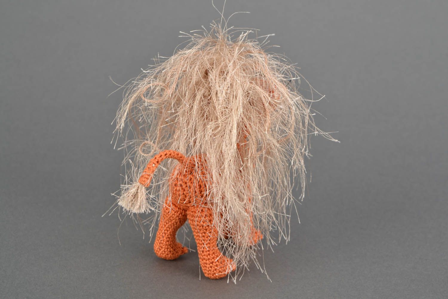 Crocheted toy Lion photo 5