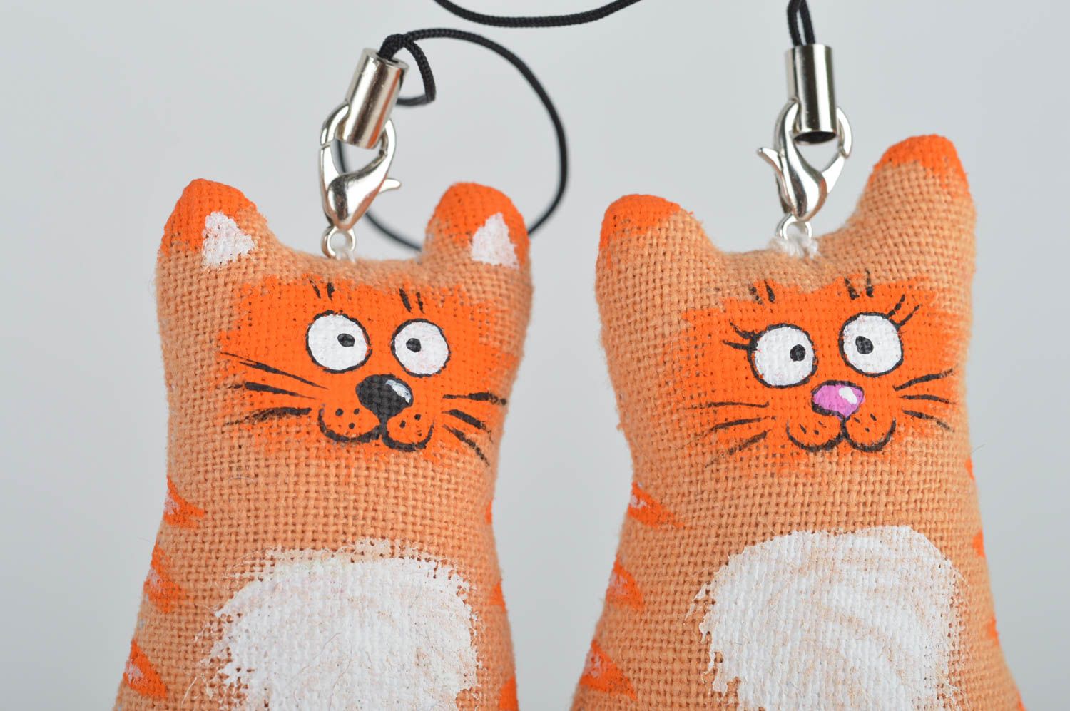 Llaveros hechos a mano gatos accesorios para llaves regalos originales foto 4