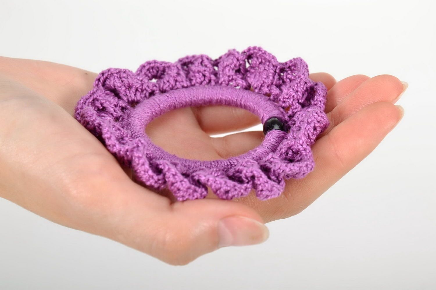 knitted Scrunchy  photo 5