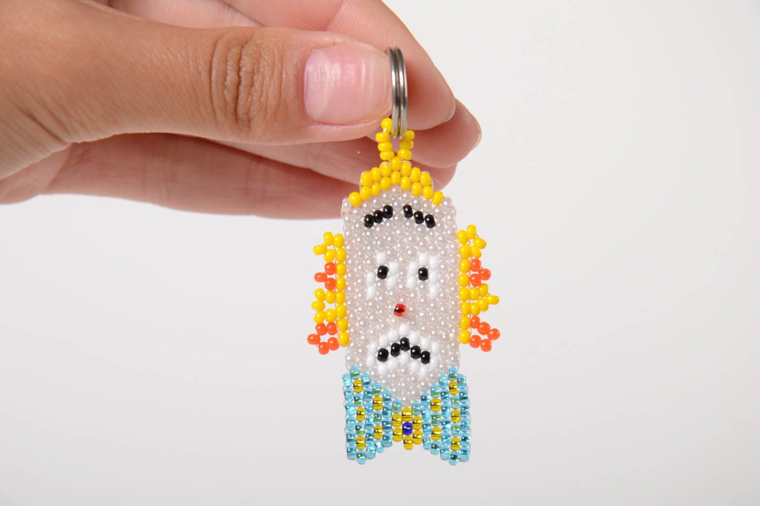Handmade funny keychain designer cute accessory stylish unusual souvenir photo 2