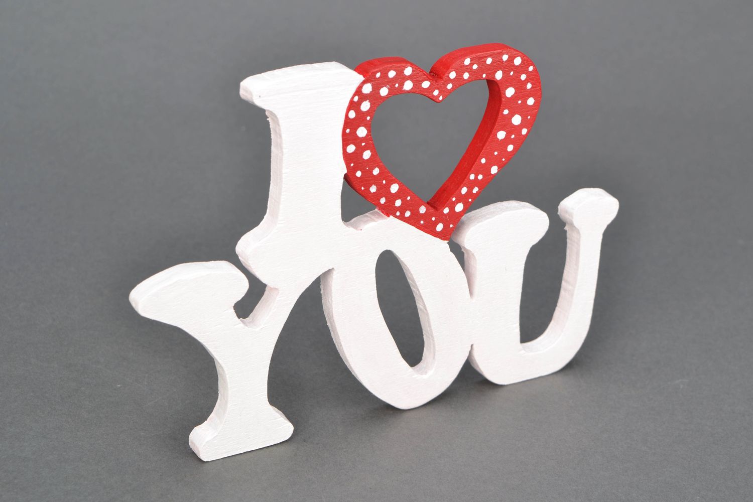 Holz Chipboard I love You foto 1
