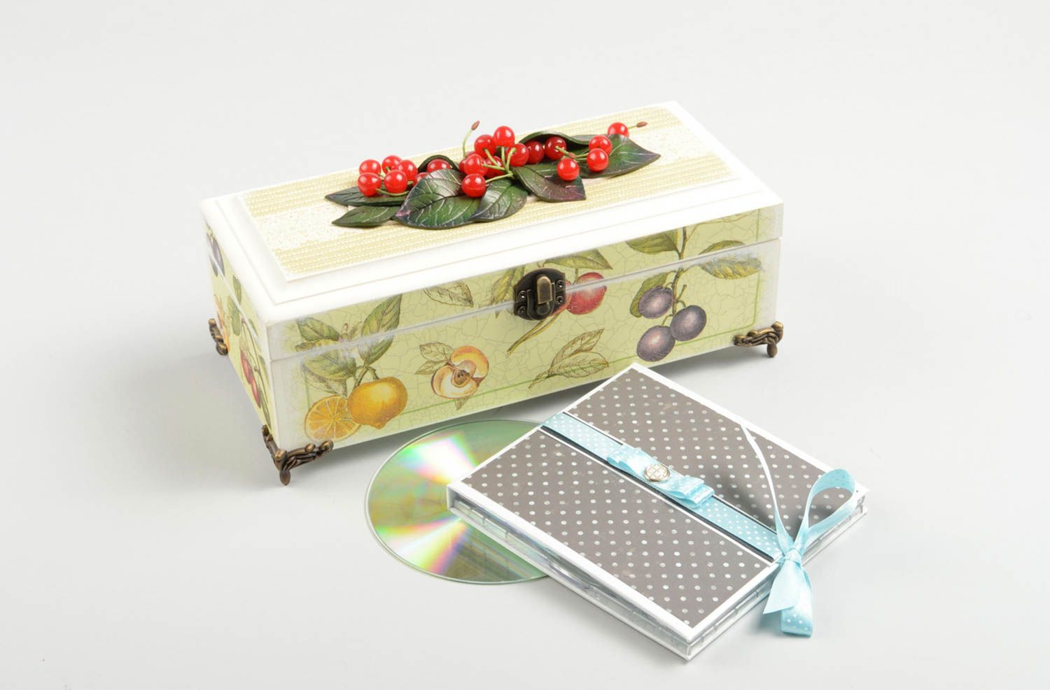 Beautiful handmade paper CD case CD sleeves CD DVD storage small gifts  photo 5