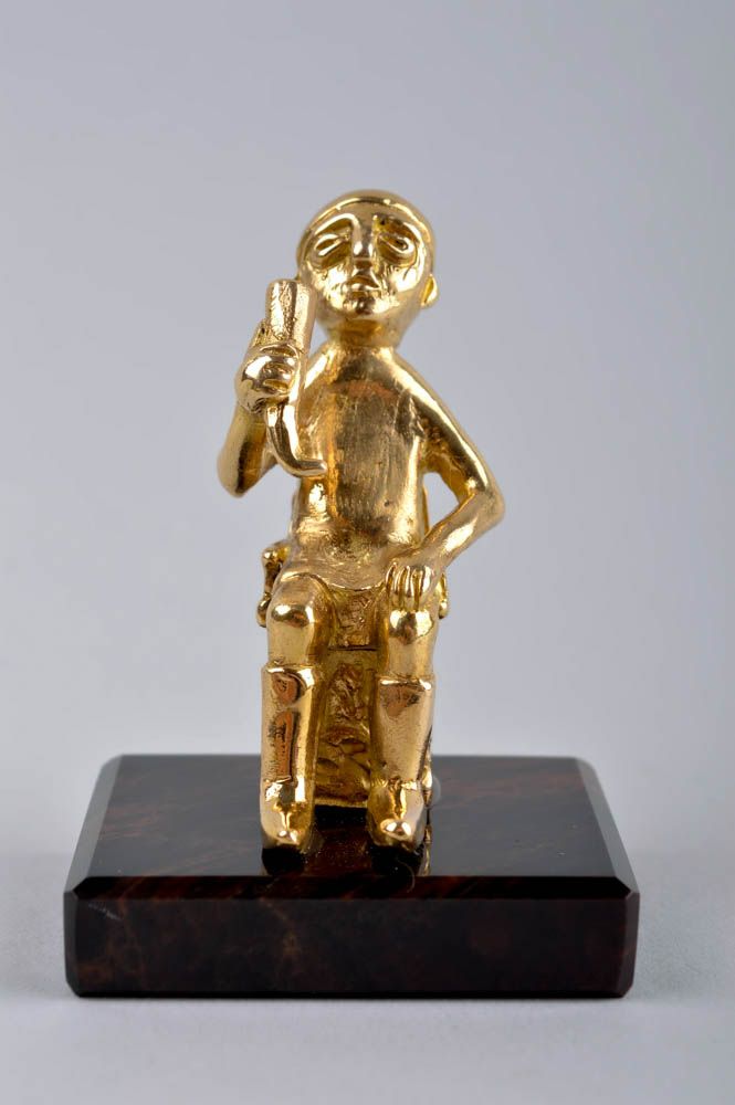 Handmade brass figurine decorative statuette interior decor ideas home decor photo 4