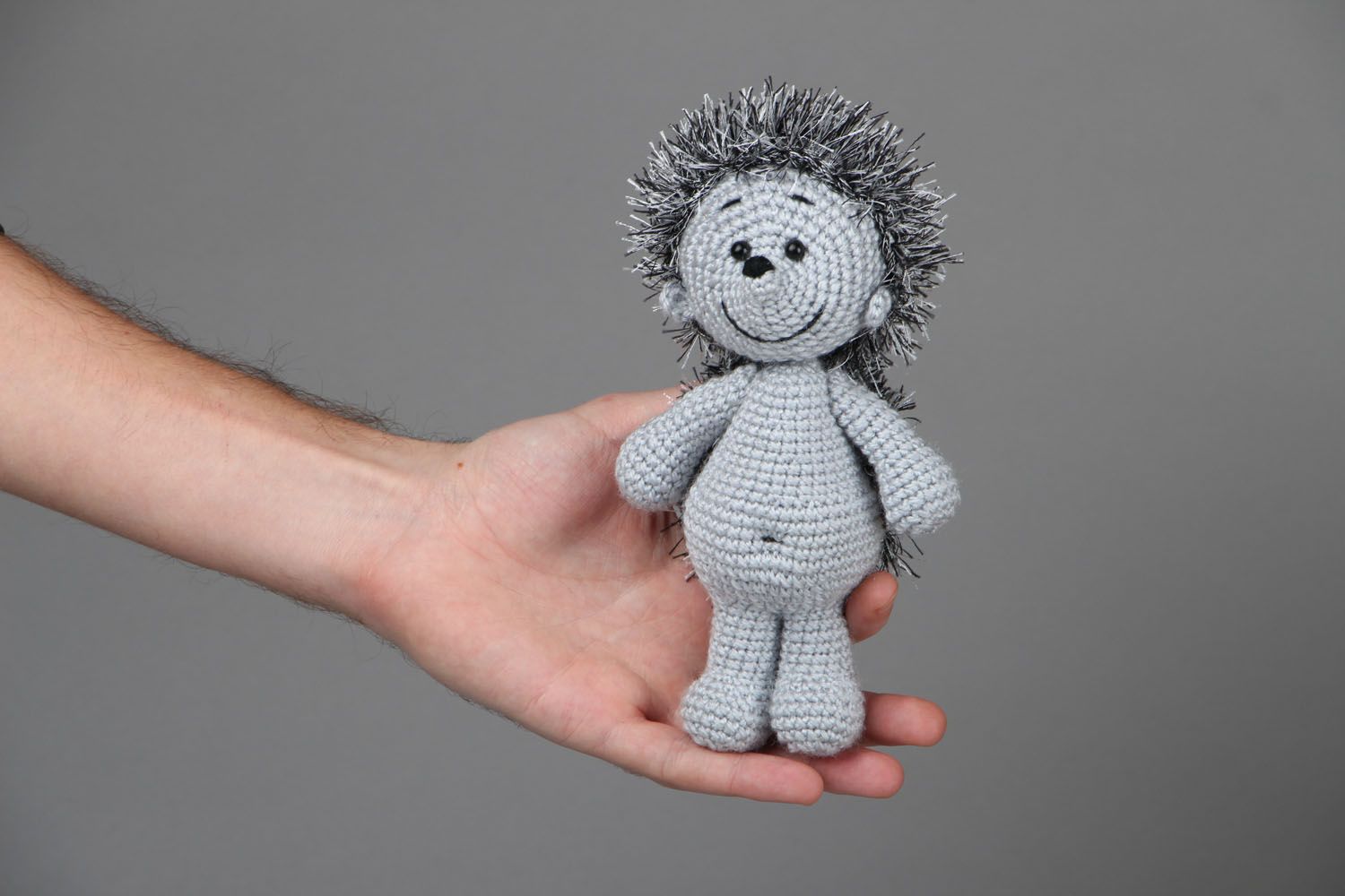 Crochet toy Hedgehog Kaplya photo 4