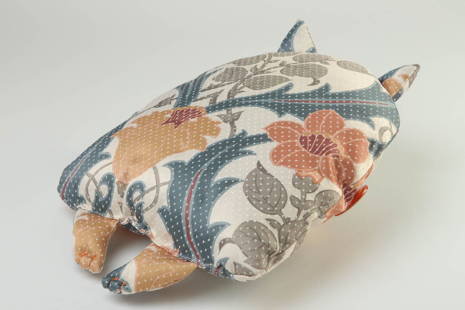 Almohada decorativa hecha a mano de tela decoración del hogar regalo original foto 4