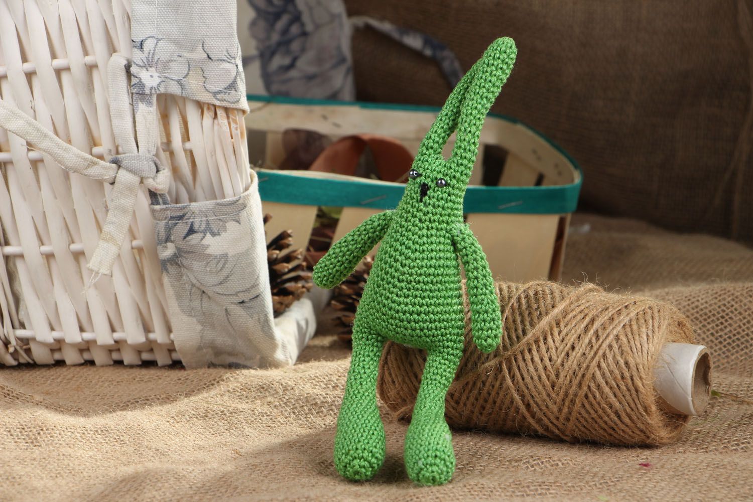 Crocheted toy Rabbit photo 5