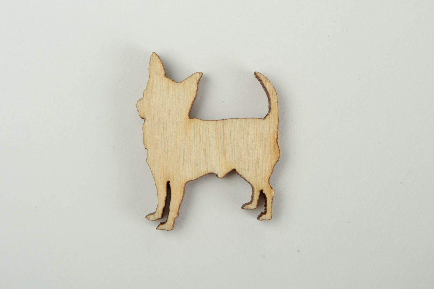 Beautiful handmade wooden blank plywood blank dog DIY keychain art and craft photo 4