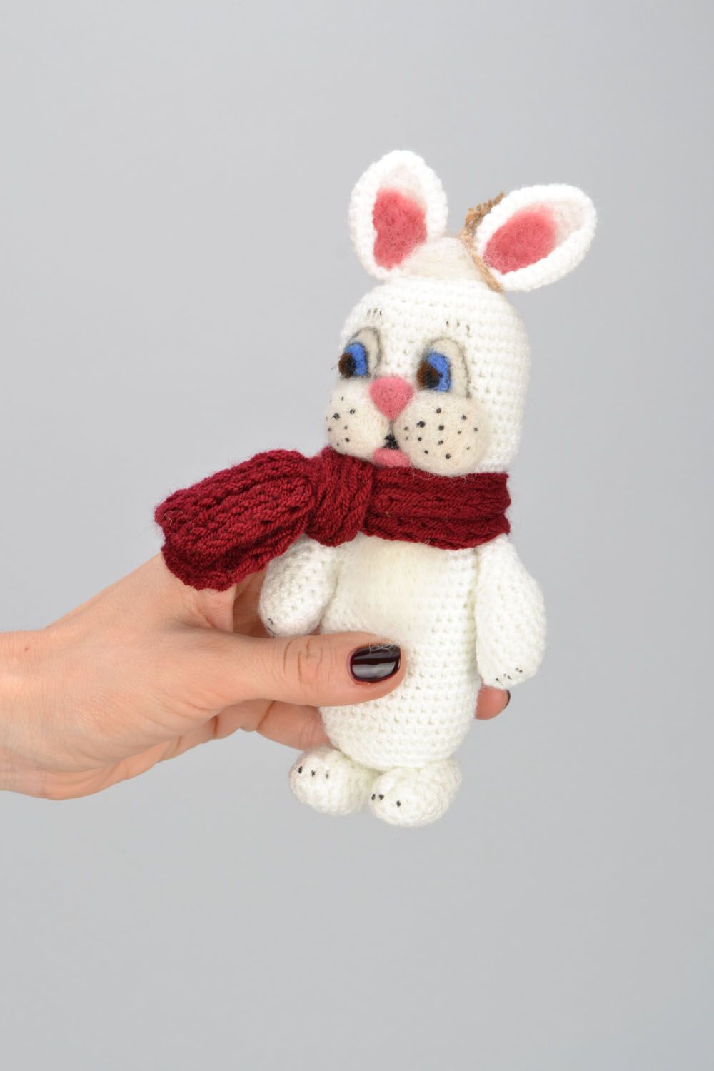 Crocheted toy Hare photo 2