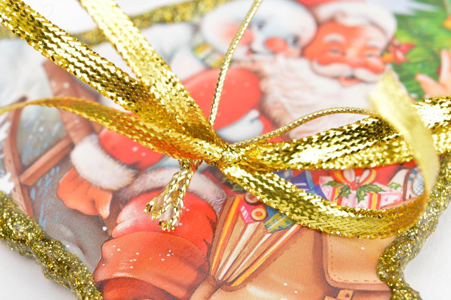 Adorno de Navidad artesanal decoración navideña colgante decorativo hermoso foto 5