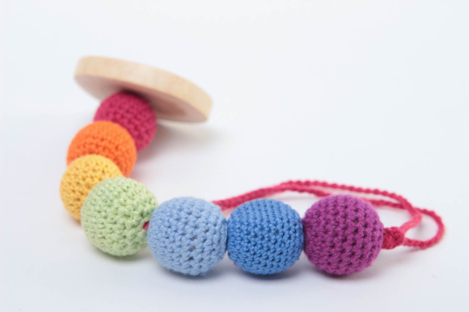 Handmade toys for newborns cute toys for baby designer caterpillar toy photo 3