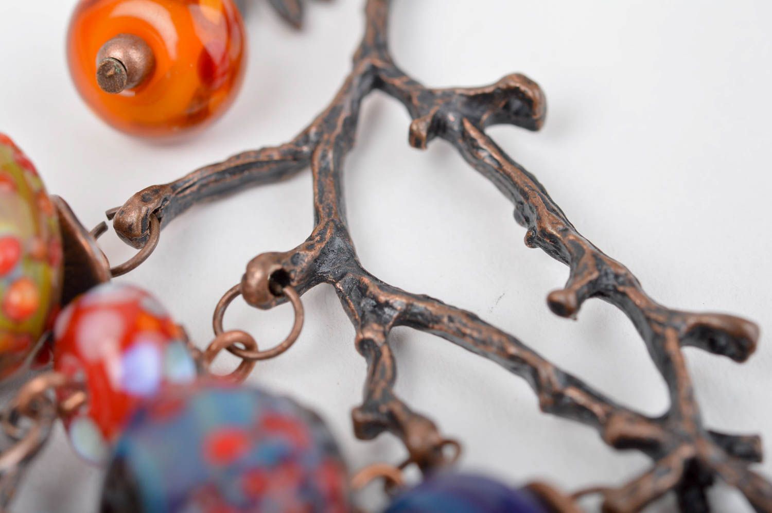Handmade pendant glass pendant unusual accessory gift ideas handmade jewelry photo 4