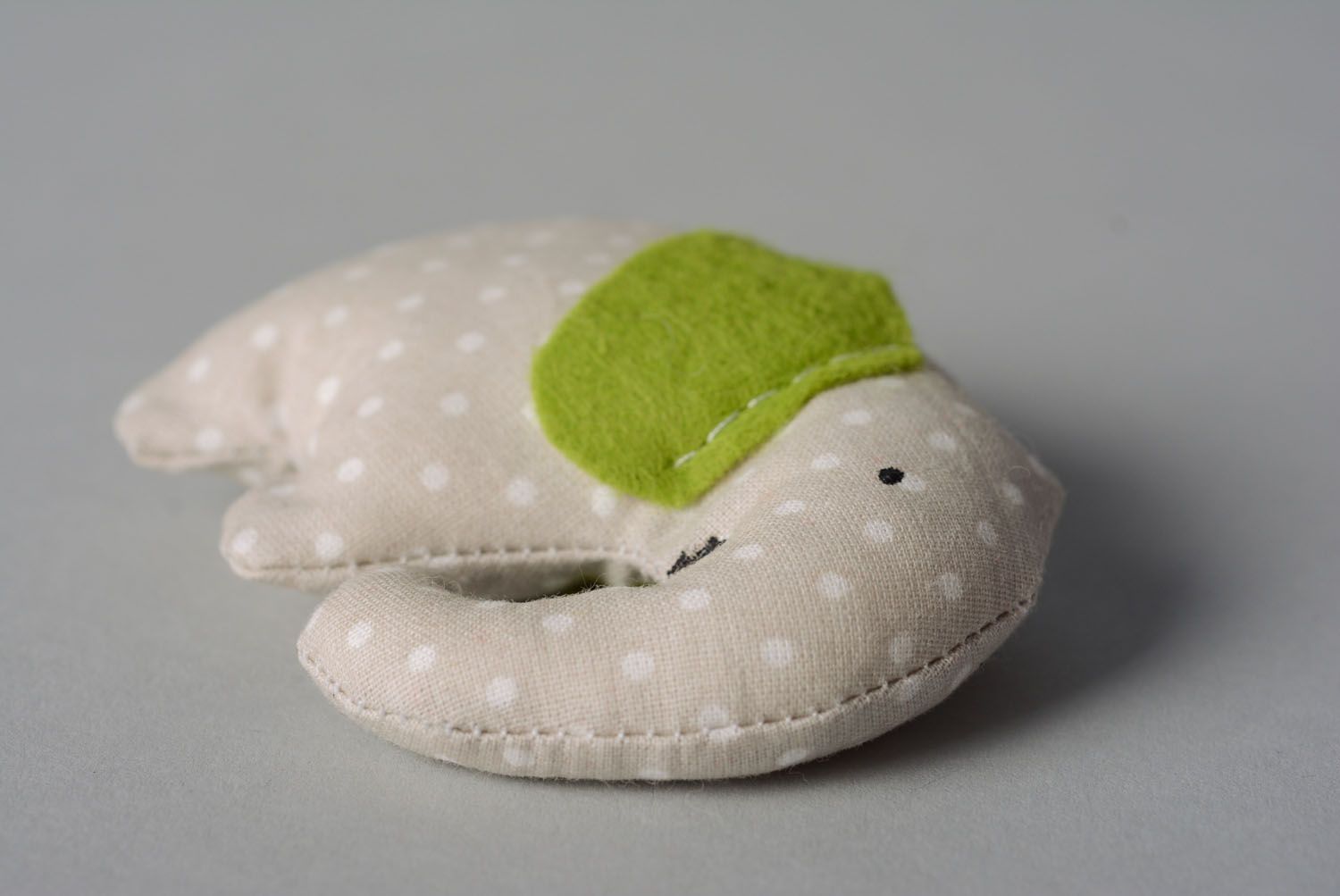 Brinquedo macio feito à mão de tecido com aroma da menta Elefante  foto 3