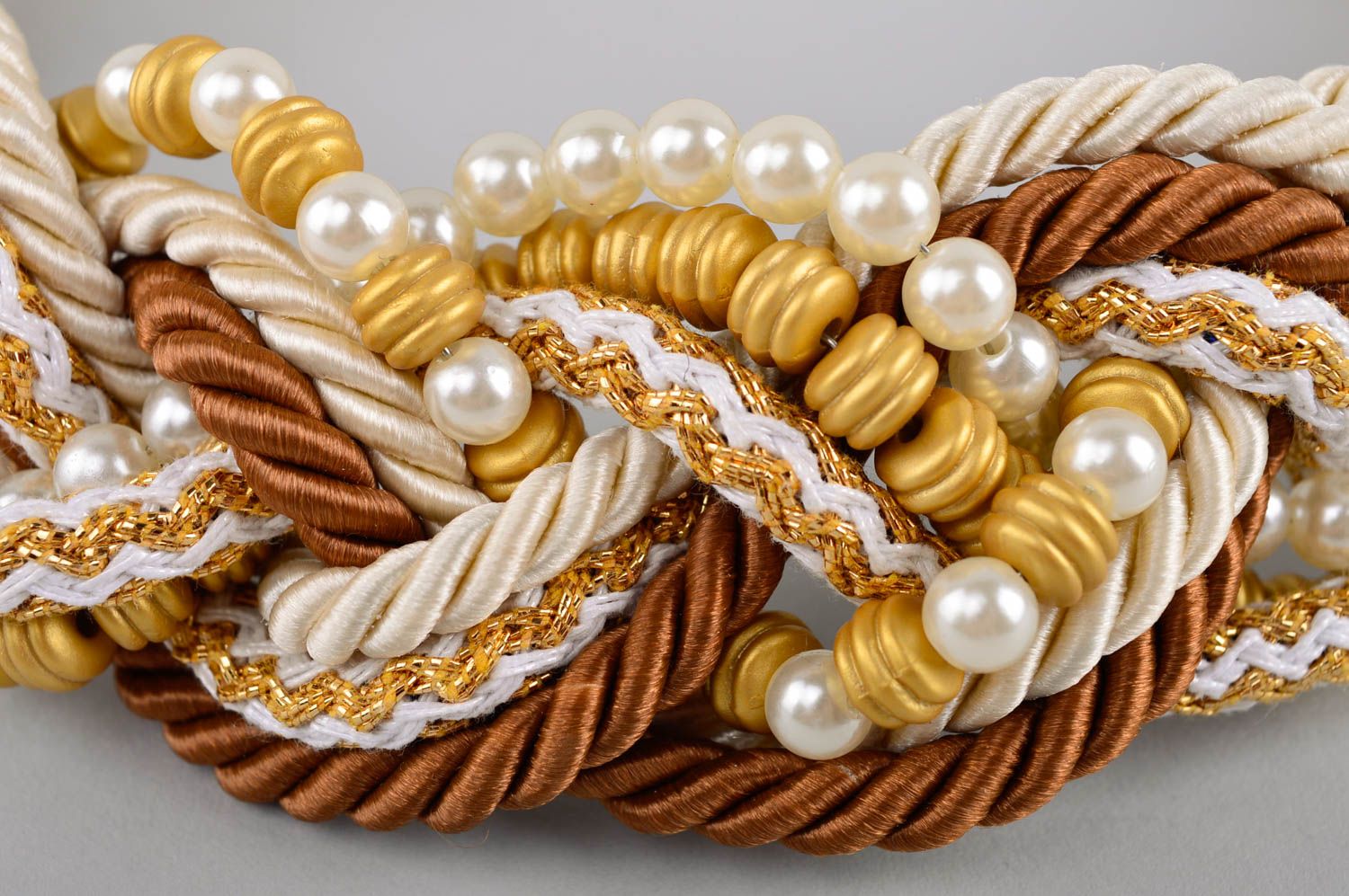 Designer lovely necklace unusual accessory for girls handmade stylish jewelry photo 4