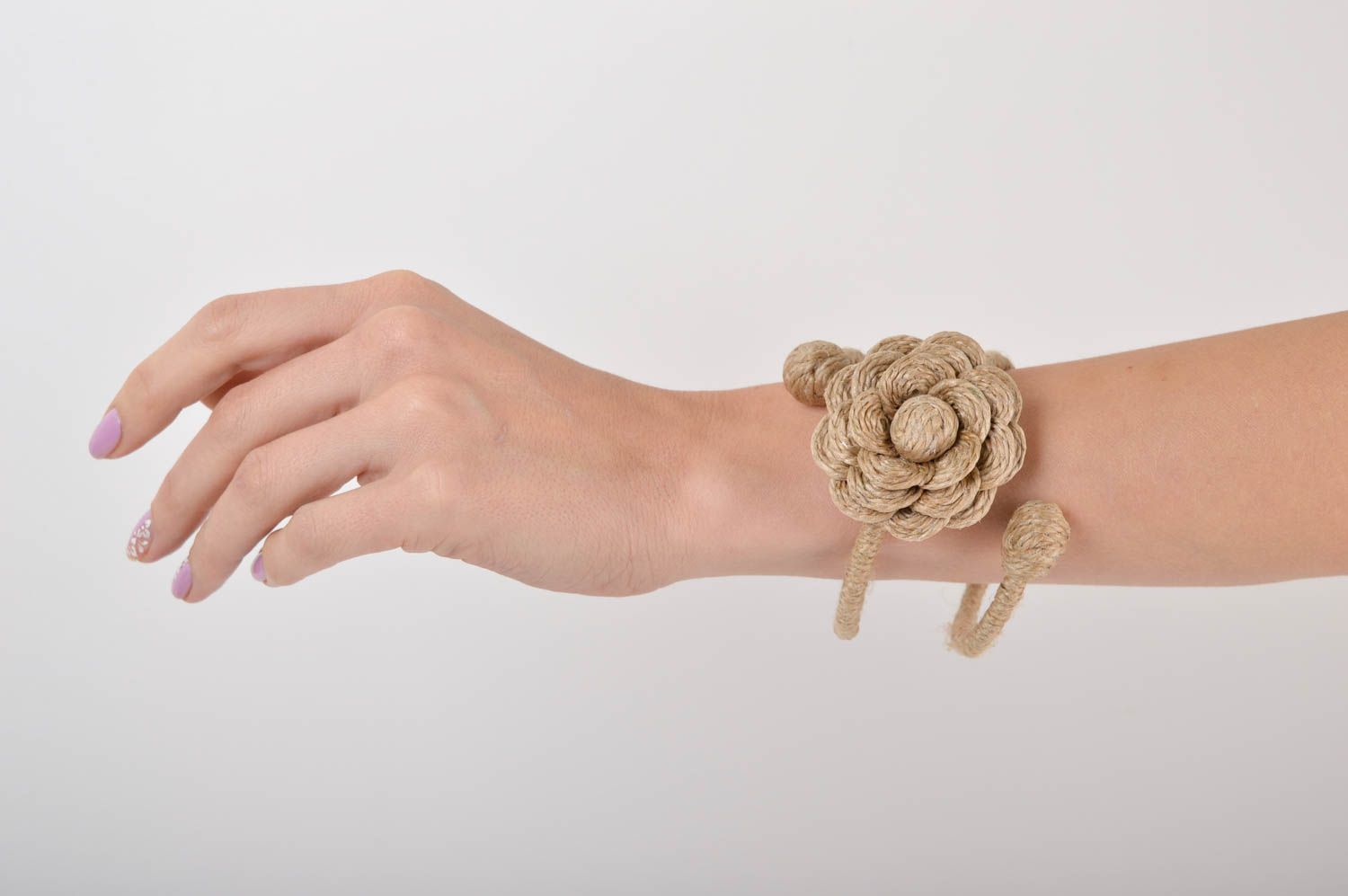 Pulsera de moda hecha a mano brazalete para mujer elegante regalo original foto 5