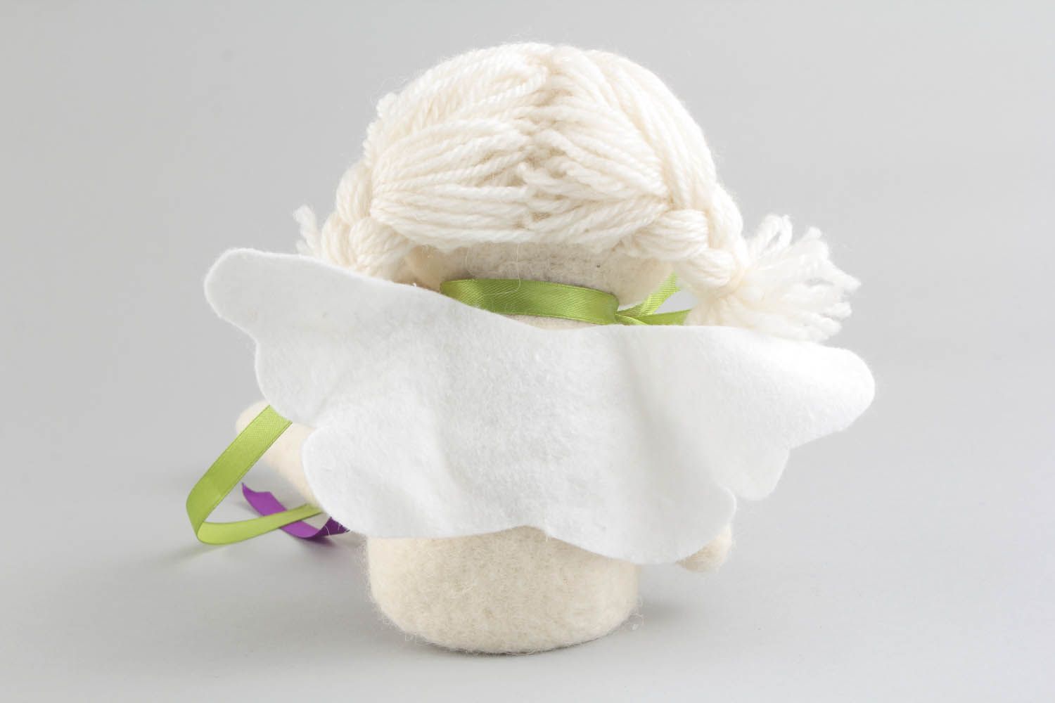 Soft woolen toy Angel photo 3