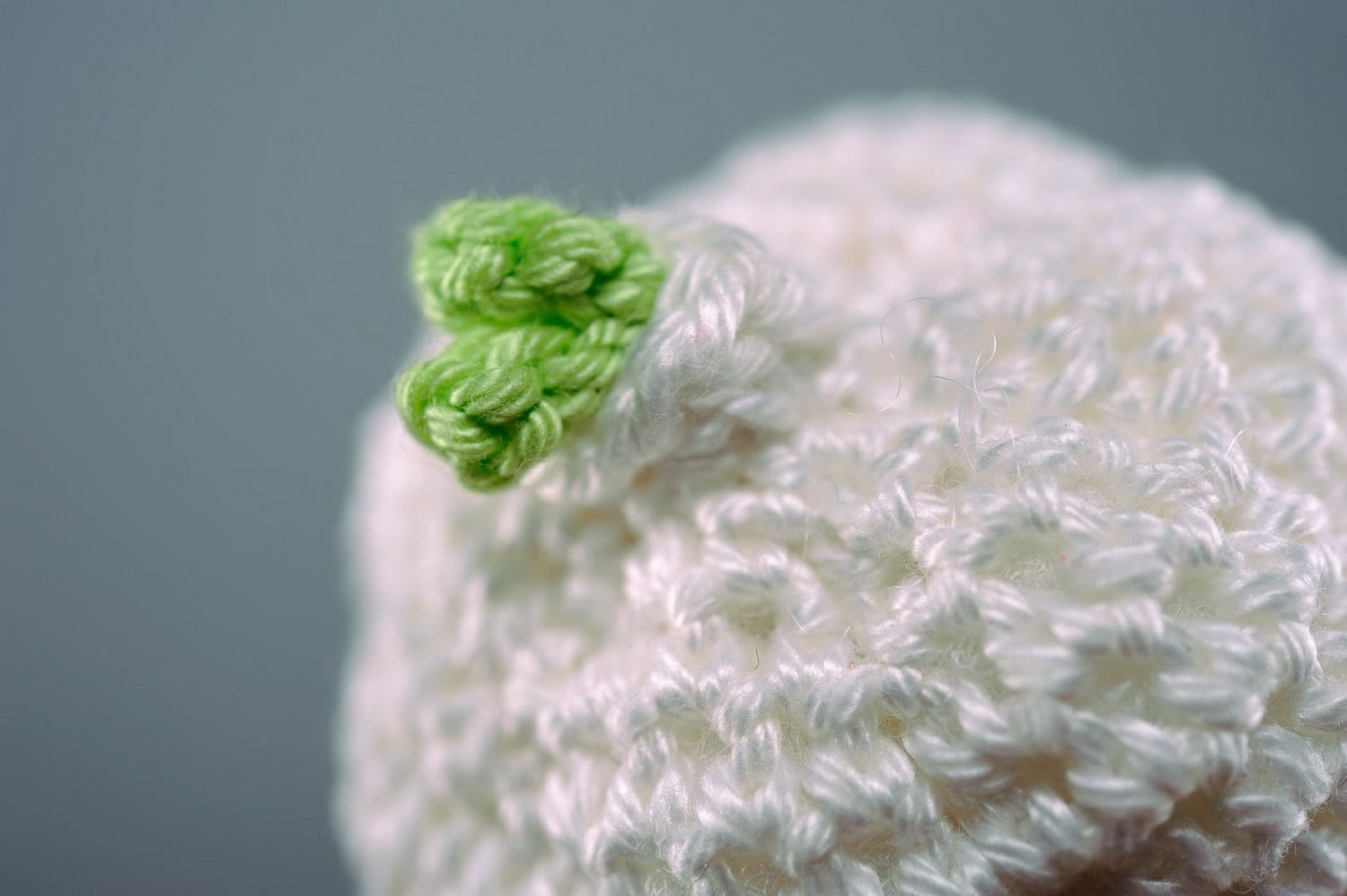 Knitted toy Garlic photo 3