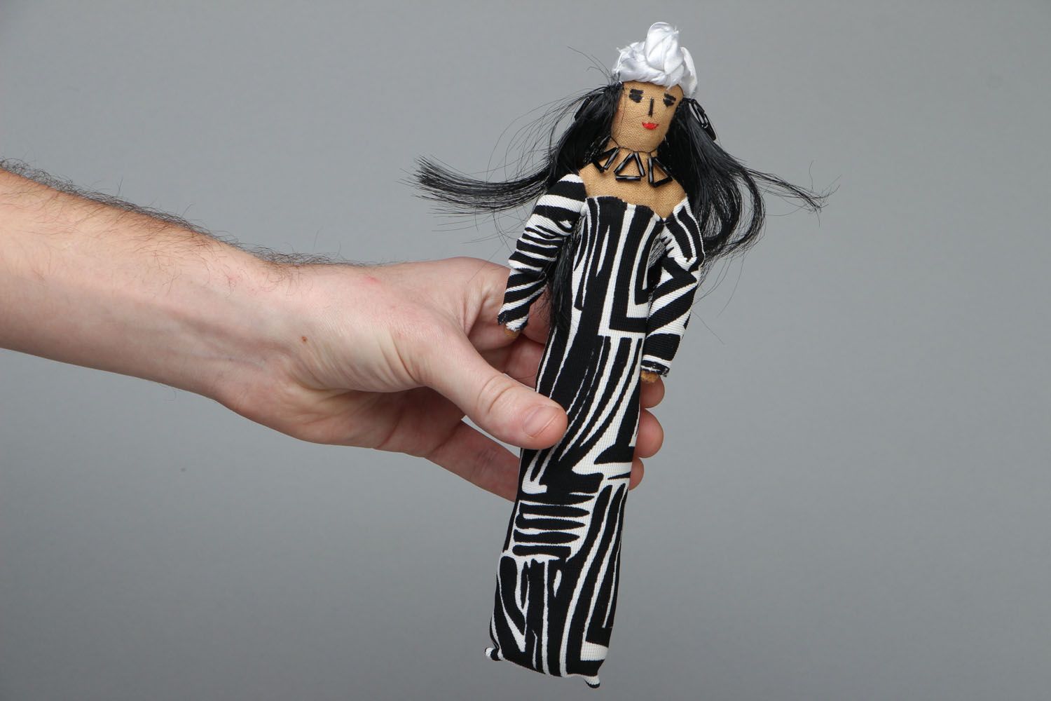 Homemade designer doll Aborigine Girl photo 4
