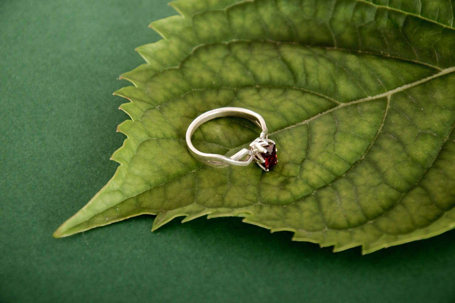 Кольцо из серебра ручной работы женское кольцо элитная бижутерия красивое кольцо фото 2