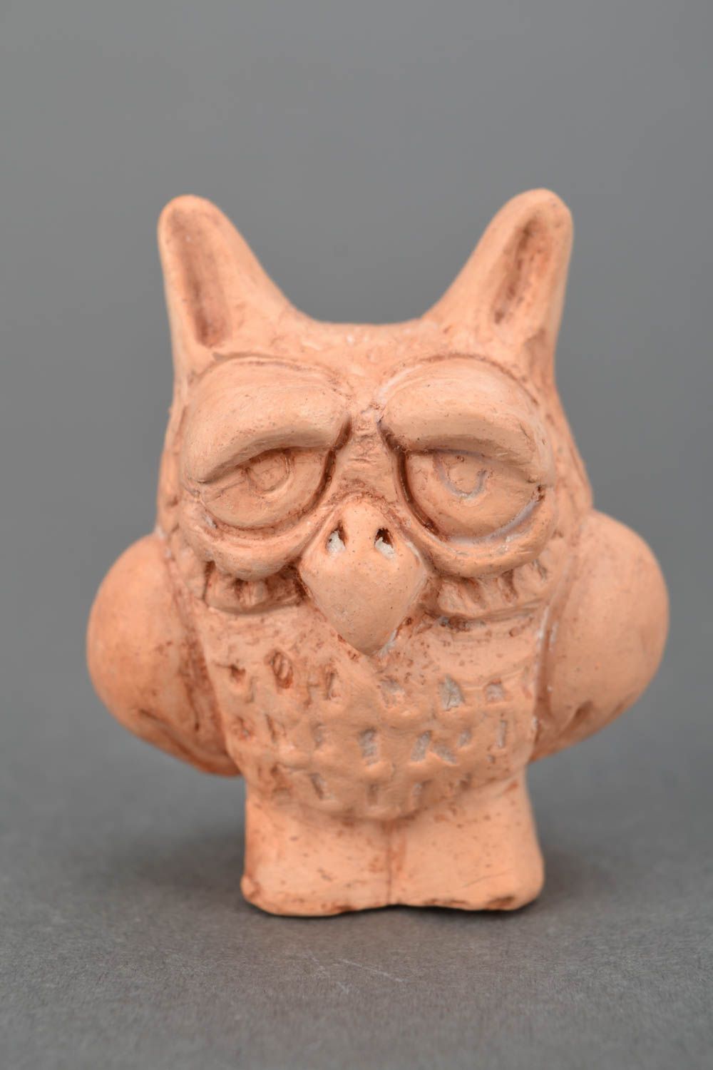 Ceramic statuette Owl photo 3